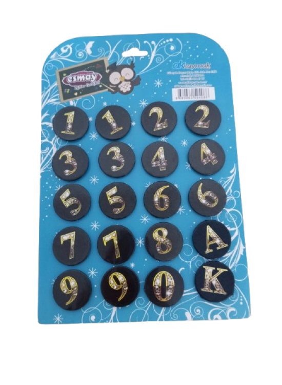 Rozet Rakam R49 (1 Adet)