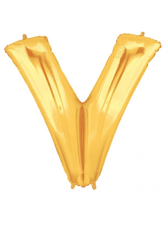 Rps Folyo Balon 16" Harf Gold V