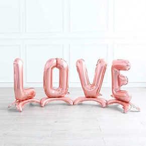 Rps Folyo Balon Ayaklı Stand Love Pınk 1812