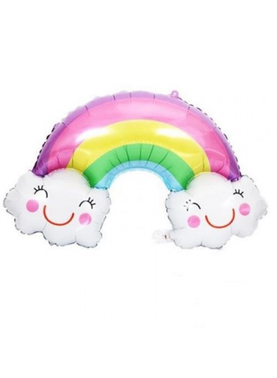 Rps Folyo Balon Gökyüzü Raınbow Shape 37" 8102