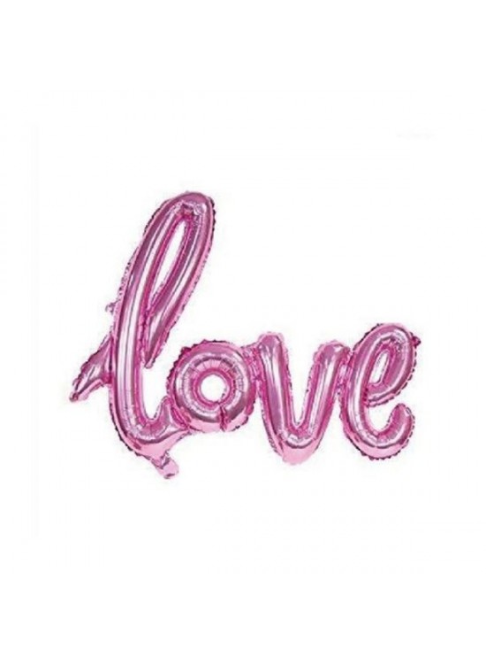 Rps Folyo Balon Love Banner Pınk 40" 2193