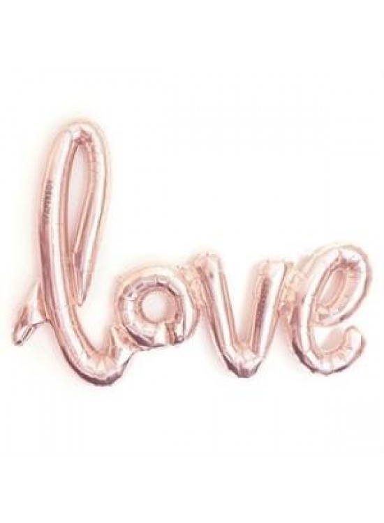 Rps Folyo Balon Love Banner Rose 40" 2209