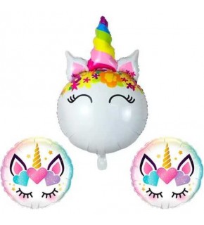 Rps Folyo Balon Set Eyelash Flower 36" 0273