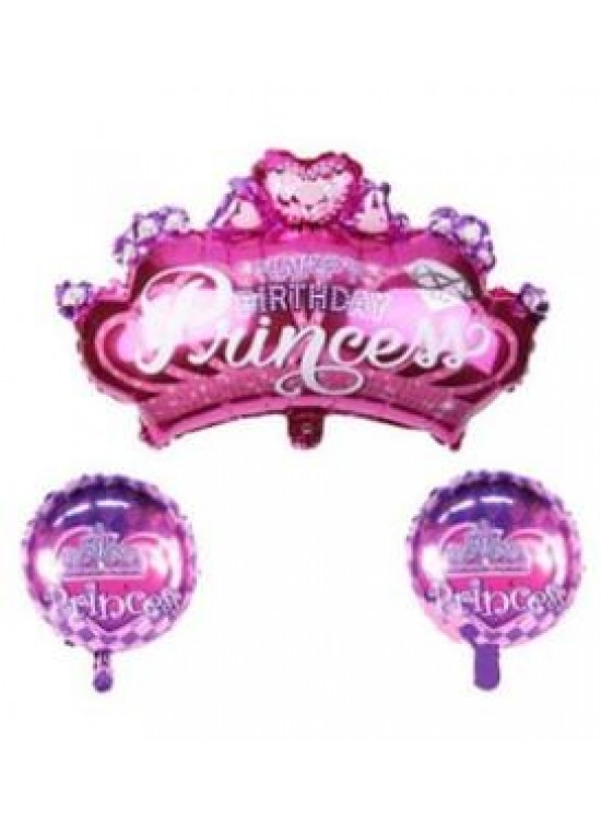 Rps Folyo Balon Taç Set Prenses 32" 3120
