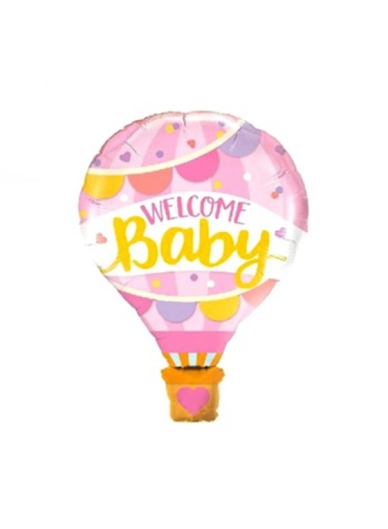 Rps Folyo Balon Welcome Baby Pınk 34" 2994