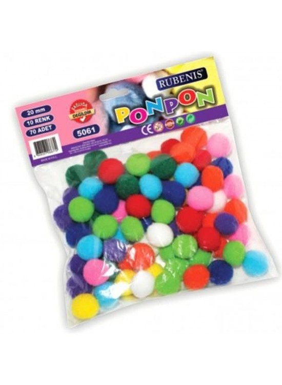 Rubenis Pon Pon 20 MM 10 Renk Karşk 5061