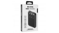 S-link P135 10000mAh 15W Magsafe Dahili Kablo Siyah Gizli LED Taşınabilir Pil Şarj Cihazı Power