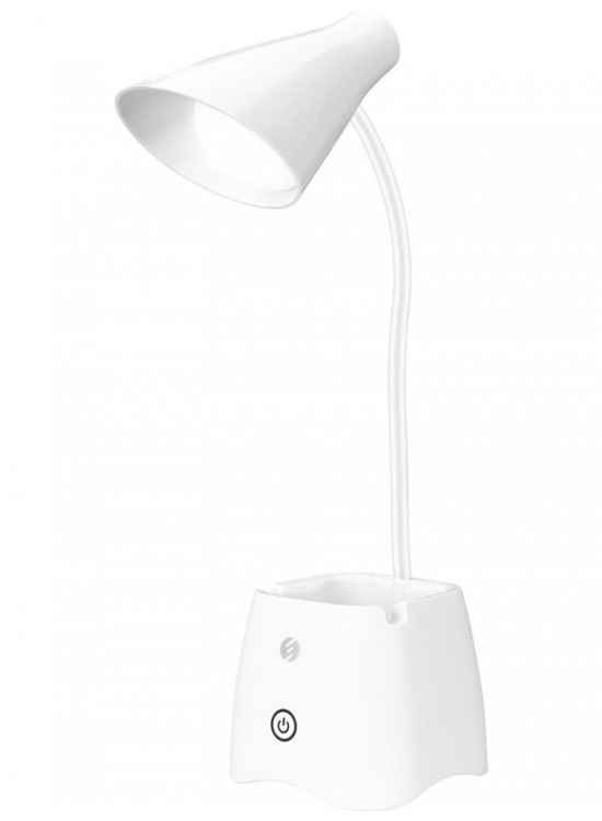 S-link SL-M9000 Usb Destekli Beyaz Masa Klipsli 6 SMD Ledli Okuma Lambası
