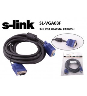 S-link SL-VGA03F 3mt e-d Ekran Kartı Vga Uzatma