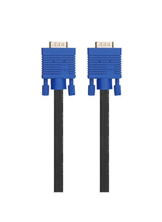 S-link SLX-177 VGA M-M 10m Monitör Kablosu
