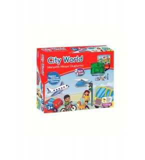 Sam Games City World Manyetik Hikaye Oluşturma