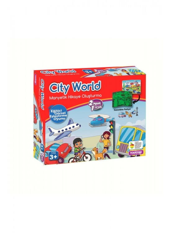 Sam Games City World Manyetik Hikaye Oluşturma
