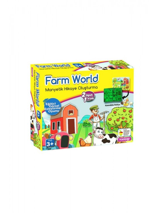 Sam Games Farm World Manyetik Hikaye Oluşturma