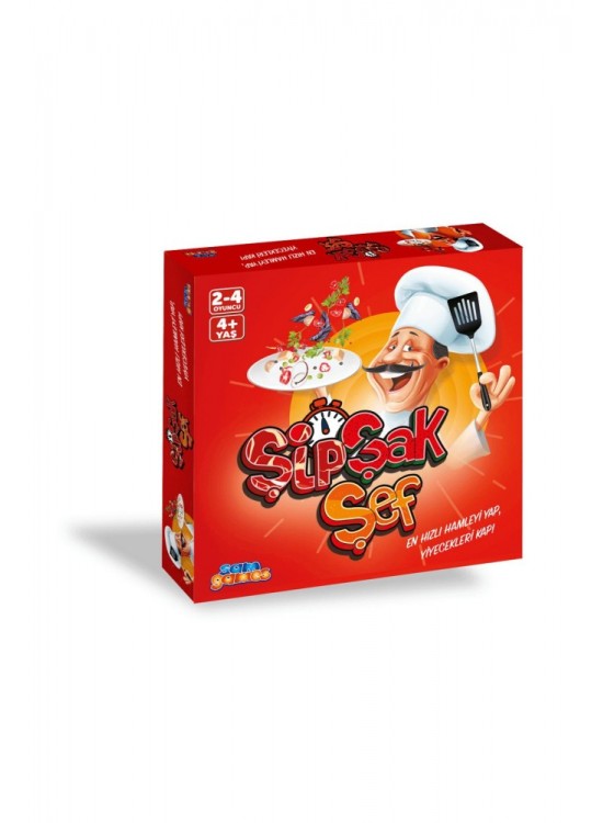 Sam Games Şip Şak Şef Eğitici Eğlenceli Kutu Oyunu