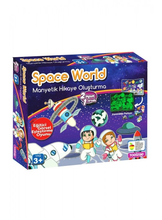 Sam Games Space World Manyetik Hikaye Oluşturma