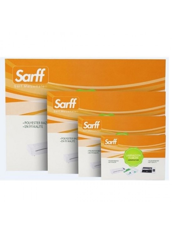 Sarff Laminasyon Filmi 65x95 125 MIC 153 09 021 (1 Adet)