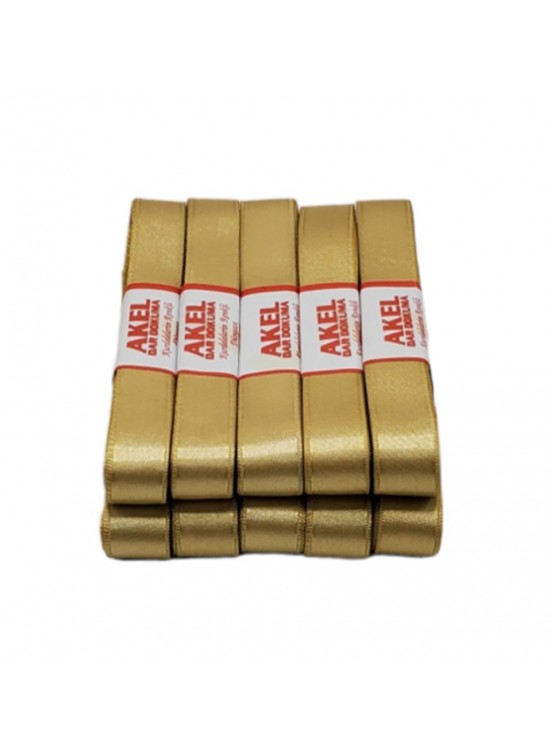 Saten Kurdele 2Cm Gold 49383 (1 Adet)