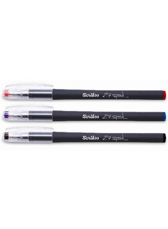 Scrikss Tükenmez Kalem Z7 Speed Jel 0.7 MM Mavi 12 Li