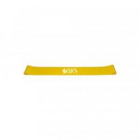 Scucs Aerobik Lateks Band Lab 10 3cm Yumuşak Sarı