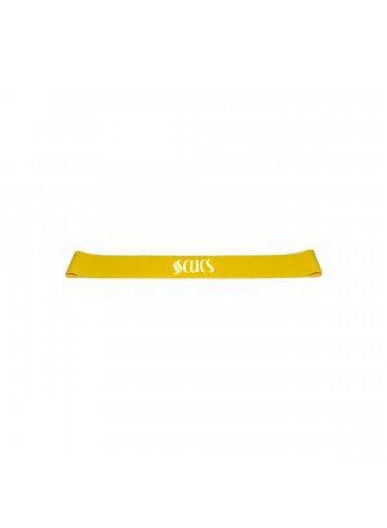 Scucs Aerobik Lateks Band Lab 10 3cm Yumuşak Sarı