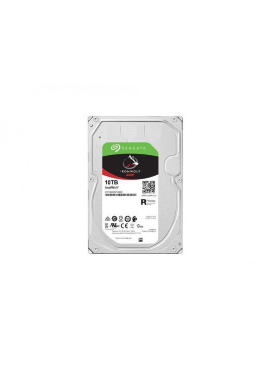 Seagate 10TB Ironwolf ST10000VN000 3.5" 256MB 7200 Rpm Nas Disk Harddisk