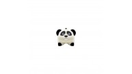 Selay 1036 Panda Yastık 40cm Beyaz