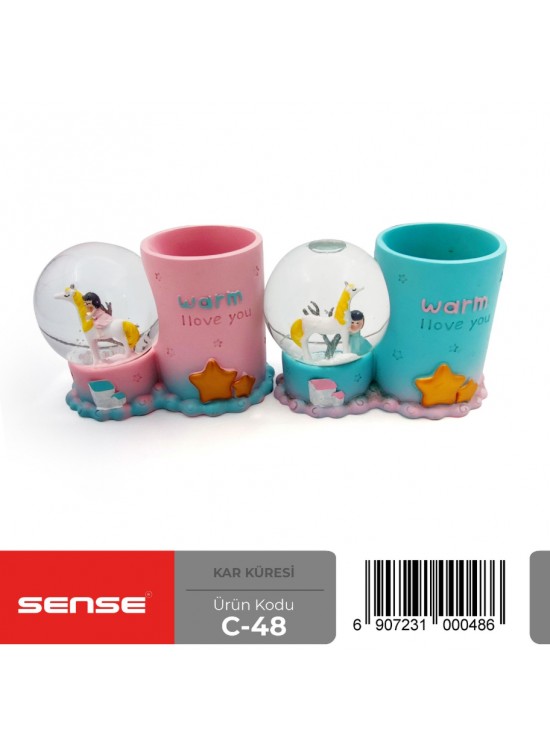 Sense Kalemlikli Kar Küresi C-48