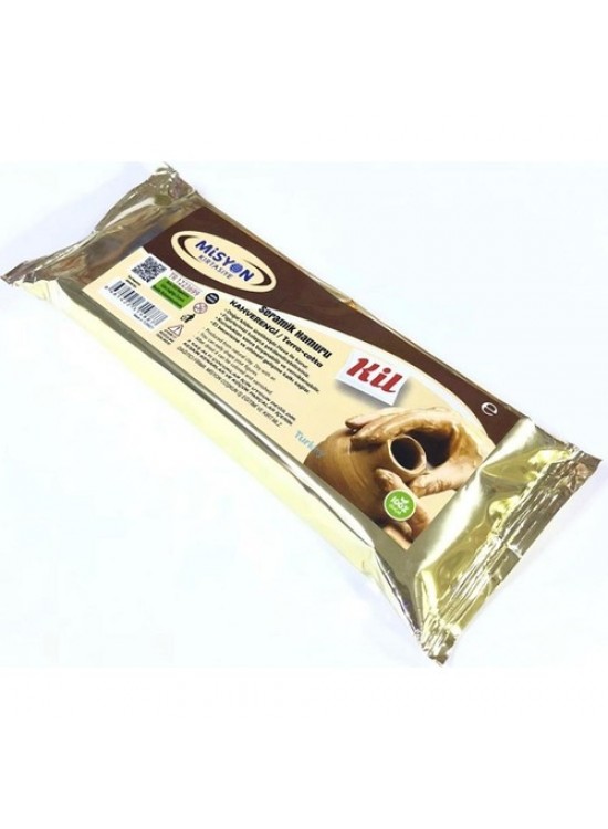 Seramik Kil Çamuru 1000Gr Kahve