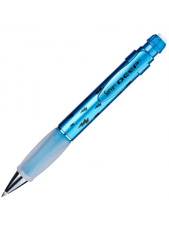 Serve Versatil Kalem Deep 0.7 MM Metalik Mavi Şimşek (1 Adet)