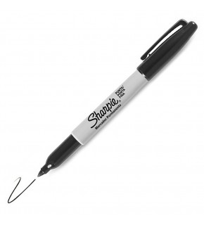 Sharpie Fine Permanent Markör Yuvarlak Uç Siyah S0810930 (1 Adet)