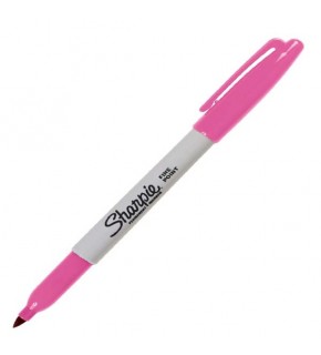 Sharpie Markör Permanent Fine Yuvarlak Uçlu Şeker Pembe 1836457 (1 Adet)