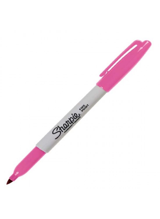 Sharpie Markör Permanent Fine Yuvarlak Uçlu Şeker Pembe 1836457 (1 Adet)