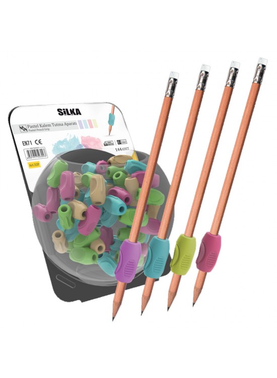 Silka Pastel Kalem Tutma Aparatı 4 Renk 144 Lü Art.32P