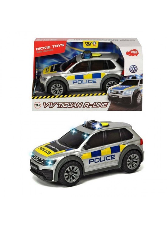 Simba Dickie  Vw Tiguan R-Line 25 Cm 1:18 203714013038 Işıklı ve Sesli VW Tiguan R-Line Polis Araba)