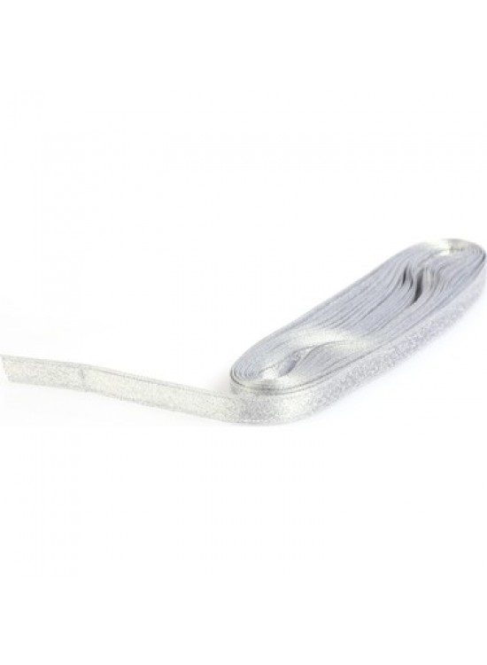 Simli Kurdele 1cm Gümüş (1 Adet)
