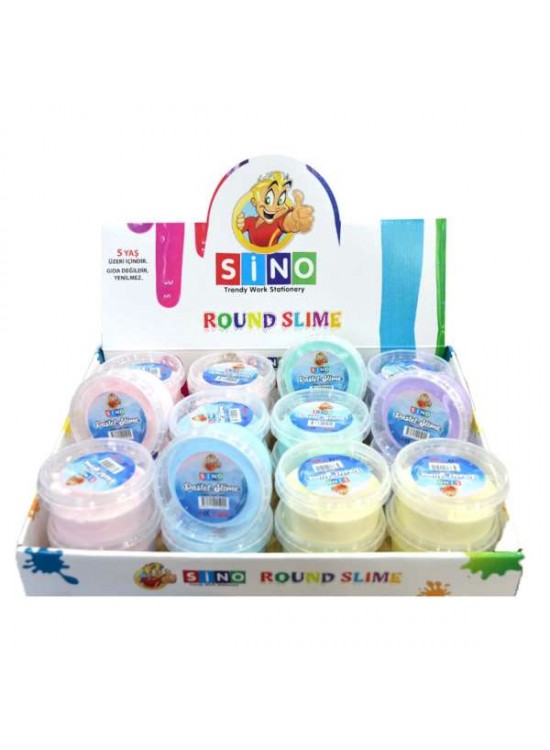 Sino Pastel Yuvarlak Zıplayan Oyun Jeli 140gr (1 Adet)