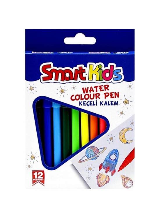 Smart Kıds Keçeli Kalem 12 Li 3560