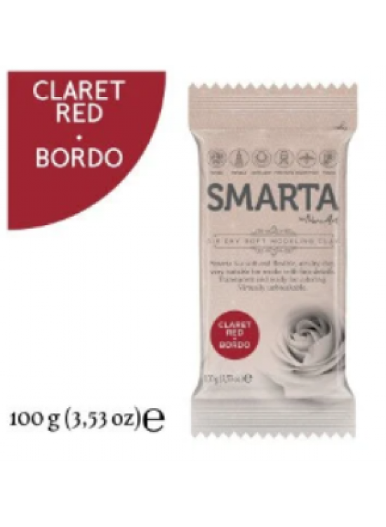 Smarta Akıllı Model Hamuru 100Gr Bordo
