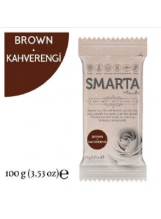 Smarta Akıllı Model Hamuru 100Gr Kahve