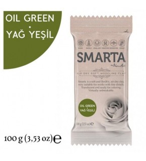 Smarta Akıllı Model Hamuru 100Gr Yağ Yeşili