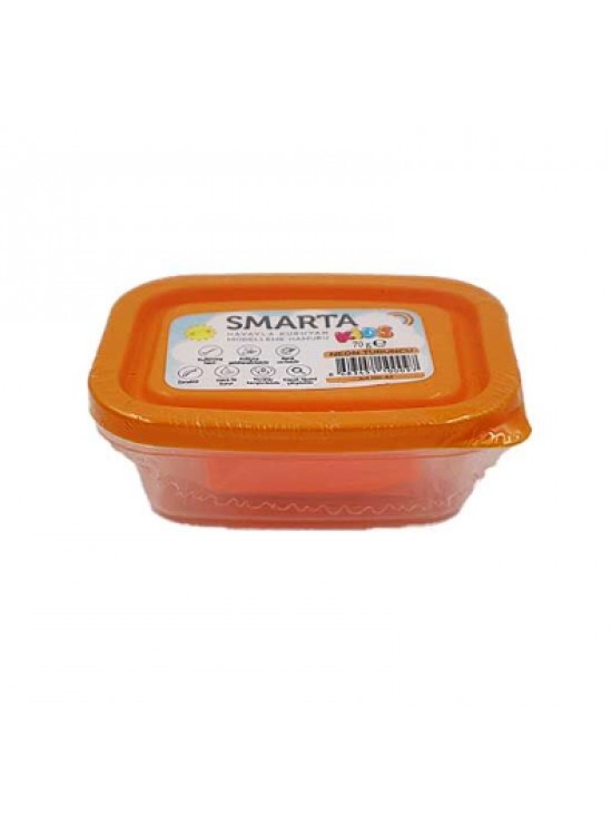 Smarta Havayla Kuruyan Model Hamuru 70gr N.Turuncu