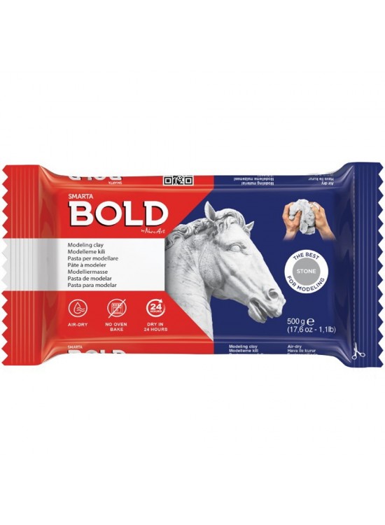 Smarta Seramik Hamuru Bold Antrasit 500 Gr