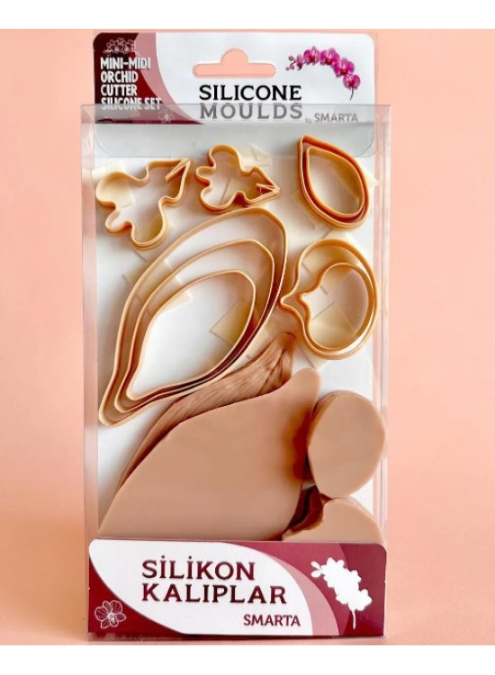 Smarta Silicone Moulds - Orkide ve Yaprak