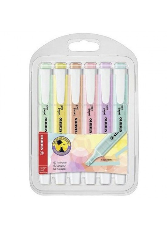 Stabilo Fosforlu Kalem Swing Cool Pastel 6 Lı Paket 275/6-08
