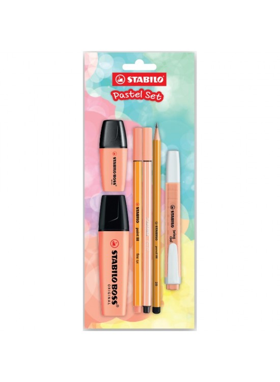 Stabilo Fosforlu Kalem Tek Renk Pastel Set 6 Lı Turuncu 70/126-6