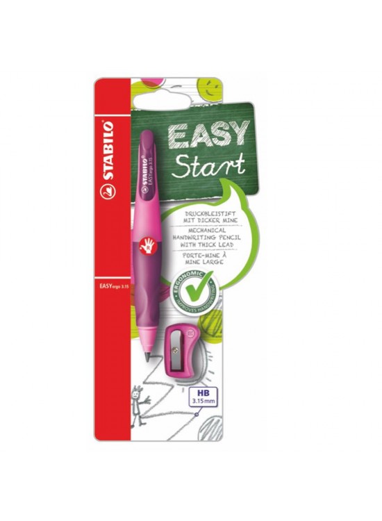Stabilo Kurşun Kalem Easyergo 3.15 Sağ Pem/Lila Bls B-46870-5