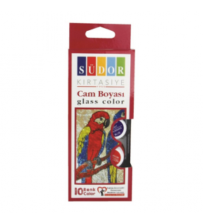 Südor Cam Boyası Su Bazlı 15 ML 6 Renk SD321S