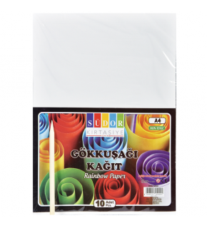 Südor Kağıt Kazımalı Gökkuşağı A4 SK24
