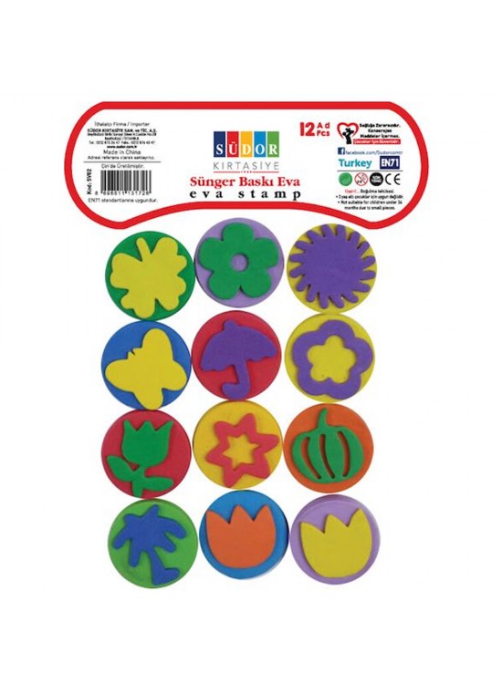 Südor Sünger Baskı Eva 12 Li SV02