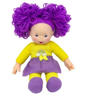Sunman Dolgulu Gökkuşağı Bebek 35Cm